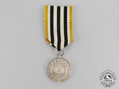 Romania, Kingdom. A House Order Of Hohenzollern, 2Nd Class, Silver Grade Medal