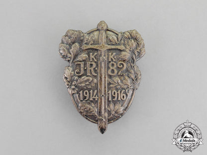 austria,_imperial._a1916_infantry_regiment82_cap_badge_m18-0825