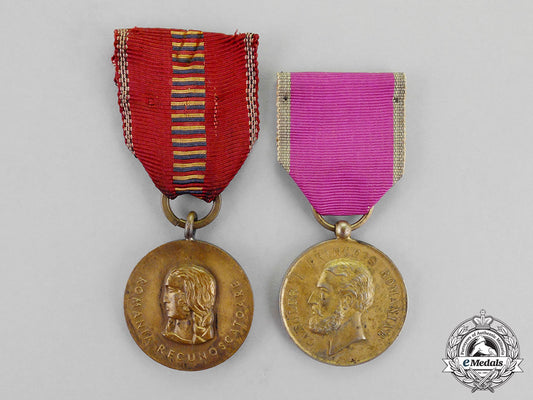 romania,_kingdom._two_medals&_awards_m18-0851