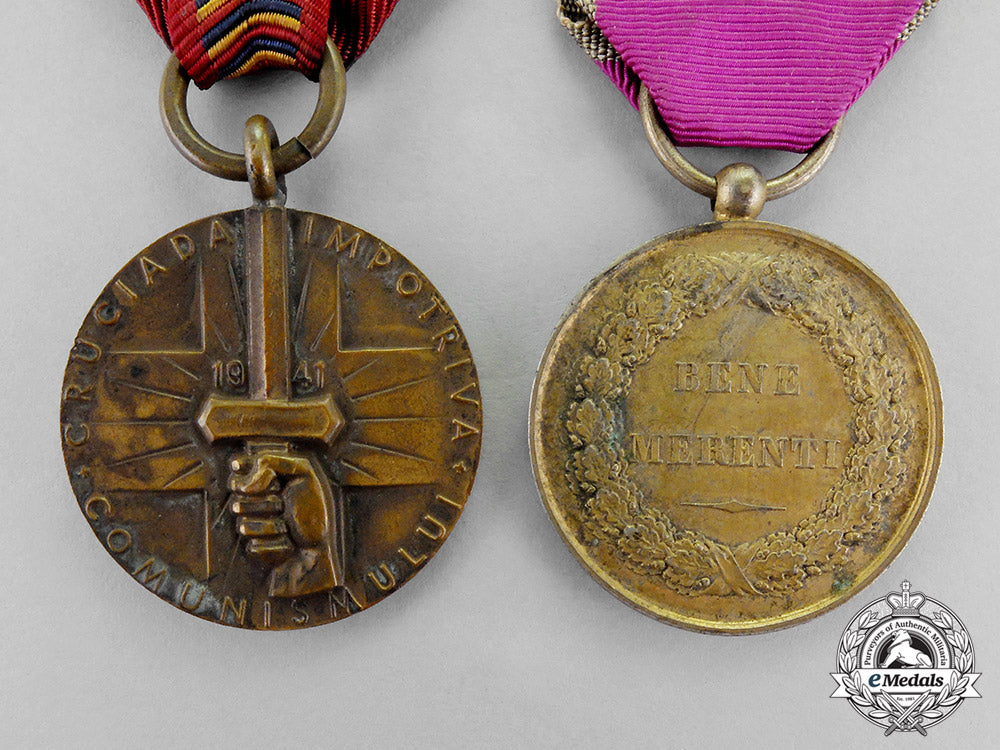romania,_kingdom._two_medals&_awards_m18-0854