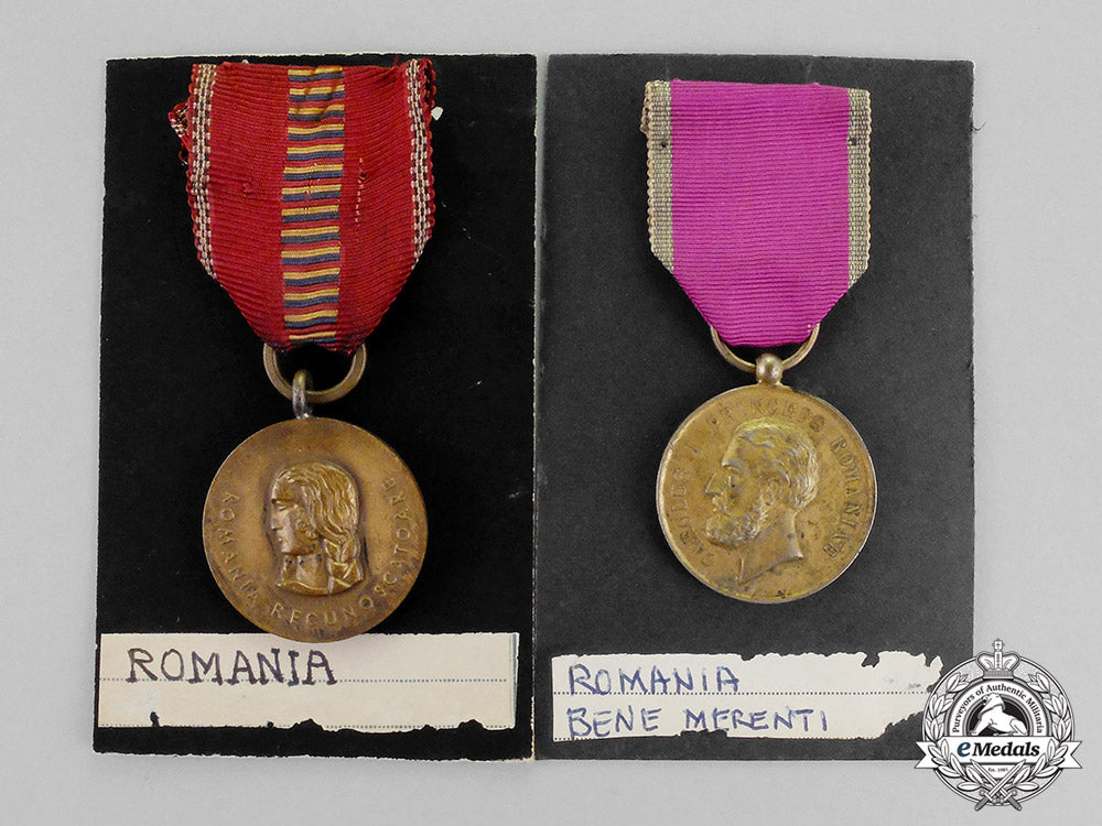 romania,_kingdom._two_medals&_awards_m18-0857