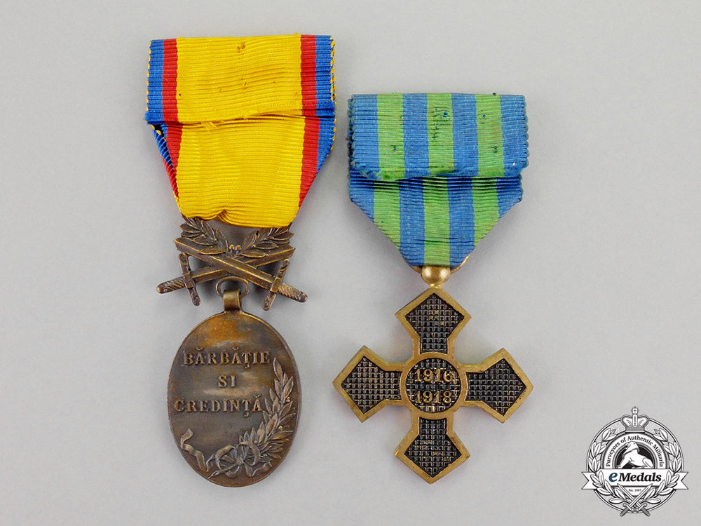 romania,_kingdom._two_medals&_awards_m18-0859