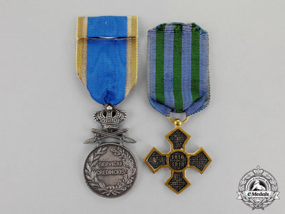 romania,_kingdom._two_medals&_awards_m18-0866