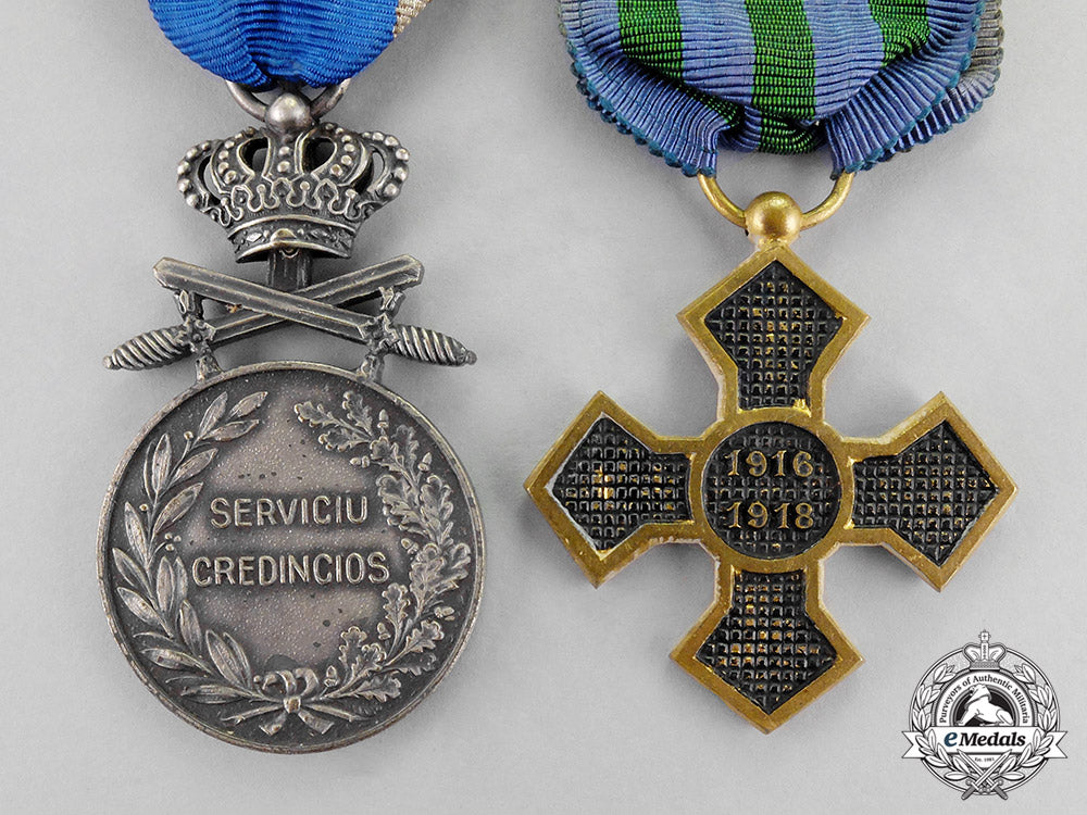 romania,_kingdom._two_medals&_awards_m18-0868
