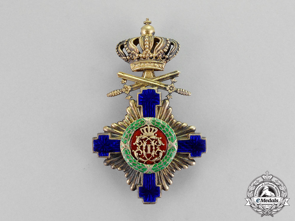 romania,_kingdom._an_order_of_the_star,_knight,_military_division,_c.1915_m18-0921
