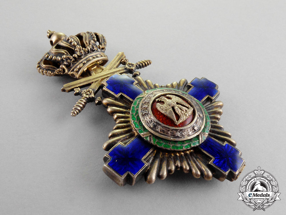 romania,_kingdom._an_order_of_the_star,_knight,_military_division,_c.1915_m18-0922