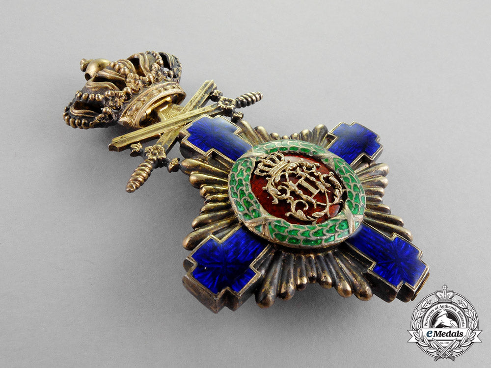 romania,_kingdom._an_order_of_the_star,_knight,_military_division,_c.1915_m18-0923