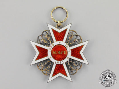 romania,_kingdom._an_order_of_the_crown_of_romania,_civil_division;_grand_cross,_c.1910_m18-0959