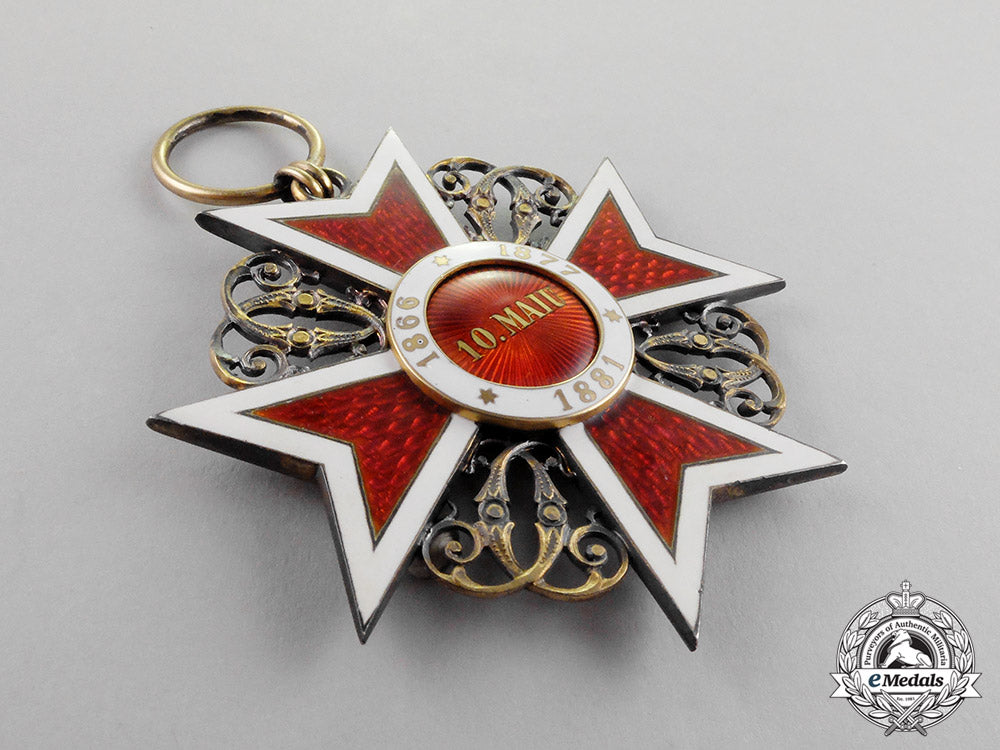 romania,_kingdom._an_order_of_the_crown_of_romania,_civil_division;_grand_cross,_c.1910_m18-0961