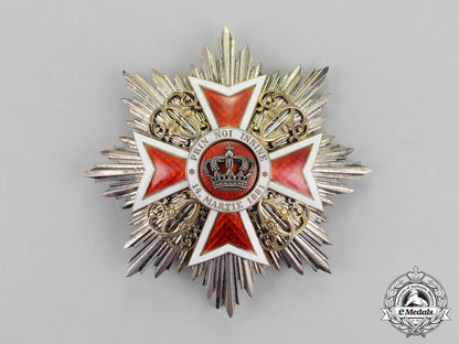 romania,_kingdom._an_order_of_the_crown_of_romania,_civil_division;_grand_cross,_c.1910_m18-0962