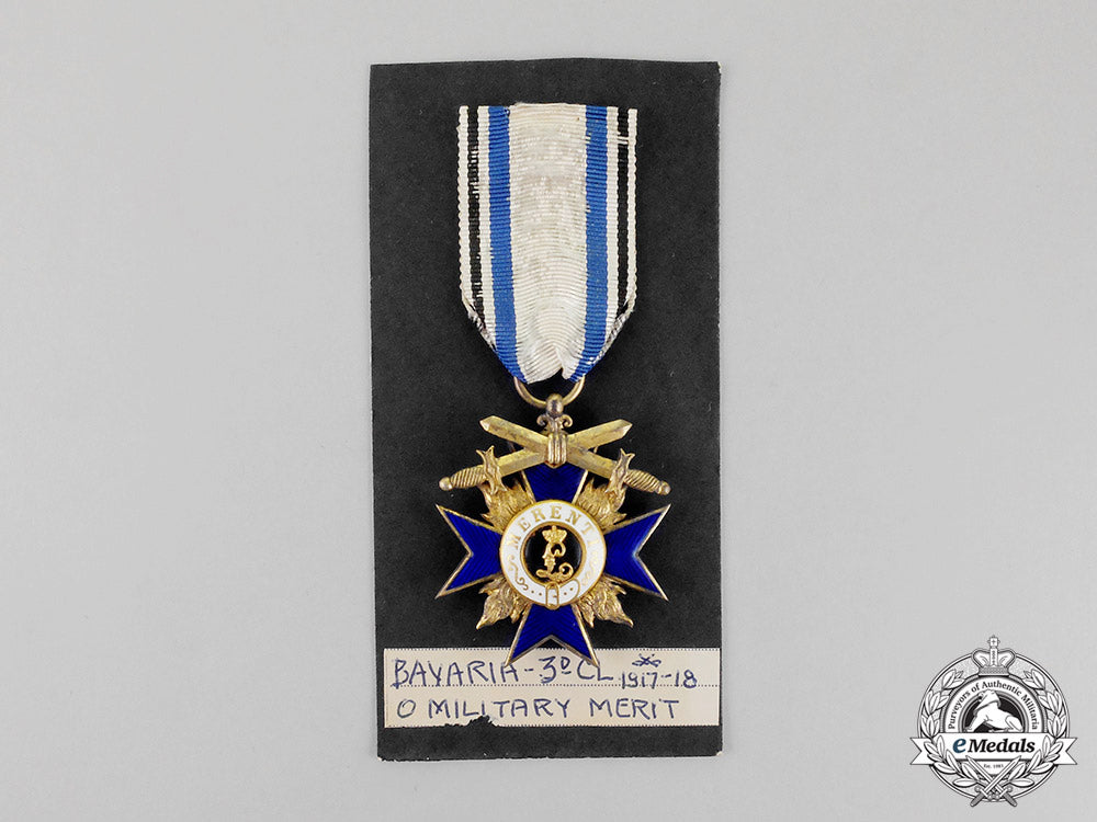 bavaria._an_order_of_military_merit,_third_class_knight_with_swords,_c.1915_m18-1102