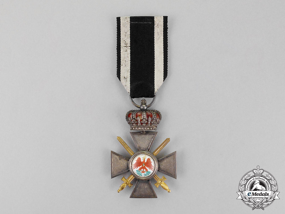 prussia._an_order_of_the_red_eagle,_fourth_class_with_swords_and_crown,_c.1915_m18-1103