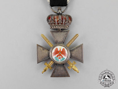 prussia._an_order_of_the_red_eagle,_fourth_class_with_swords_and_crown,_c.1915_m18-1105