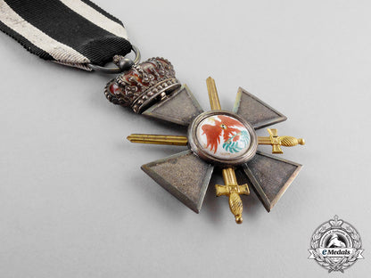 prussia._an_order_of_the_red_eagle,_fourth_class_with_swords_and_crown,_c.1915_m18-1107