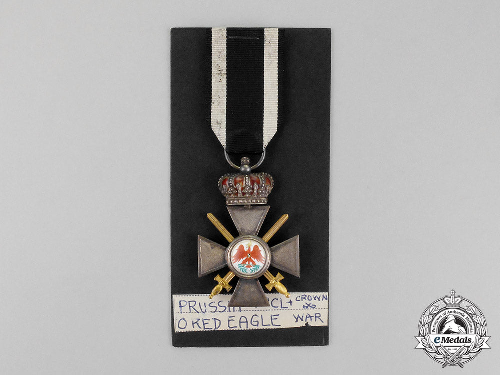 prussia._an_order_of_the_red_eagle,_fourth_class_with_swords_and_crown,_c.1915_m18-1110