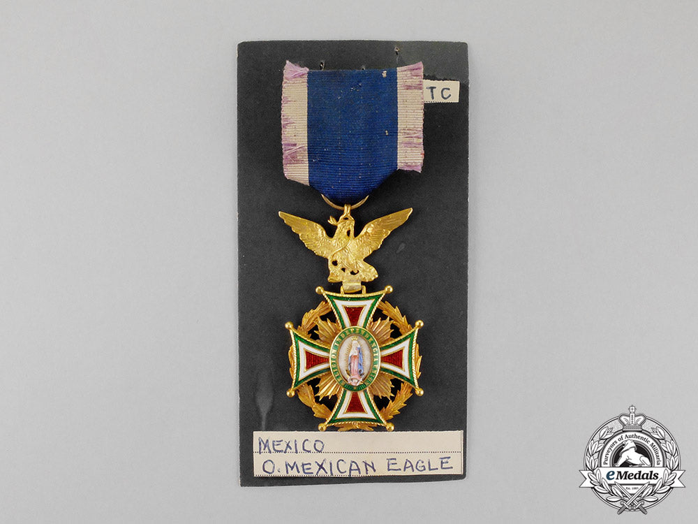 mexico,_early_republic._an_order_of_guadalupe,3_rd_class_knight's_cross_for_military_merit,_c.1853_m18-1139