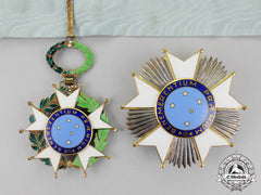Brazil, Estado Novo Period. A National Order Of The Southern Cross, Grand Officer Set, C.1934