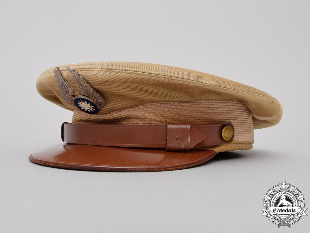 china,_republic._a_china_air_force(_rocaf)_aviator's_visor_cap,_c.1945_m18-1431