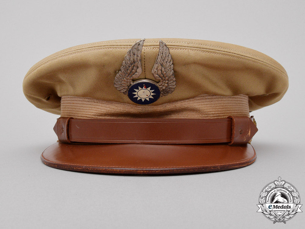 china,_republic._a_china_air_force(_rocaf)_aviator's_visor_cap,_c.1945_m18-1432