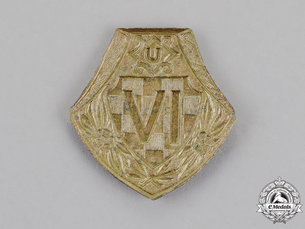 croatia._a_fourth_mountain_regiment_cap_badge,_c.1941_m18-1490