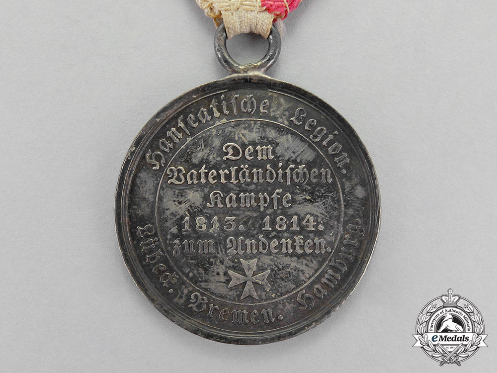 hansa._a_joint_war_commemorative_medal_of_the_hanseatic_legion,_c.1815_m18-1816