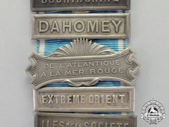 France, Republic. Thirty-Eight Colonial Medal Clasps