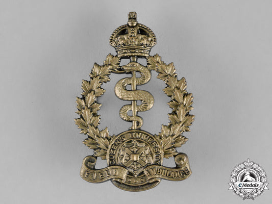 canada._a2_nd_canadian_field_ambulance"_queen’s_university_field_ambulance"_cap_badge,_scarce_m18-2250_1