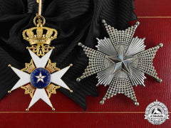 Sweden, Kingdom. An Order Of The North Star, 1St Class Grand Cross, By C.f. Carlman, C.1913