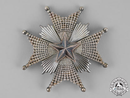 sweden,_kingdom._an_order_of_the_north_star,1_st_class_grand_cross,_by_c.f._carlman,_c.1913_m18-2306_1