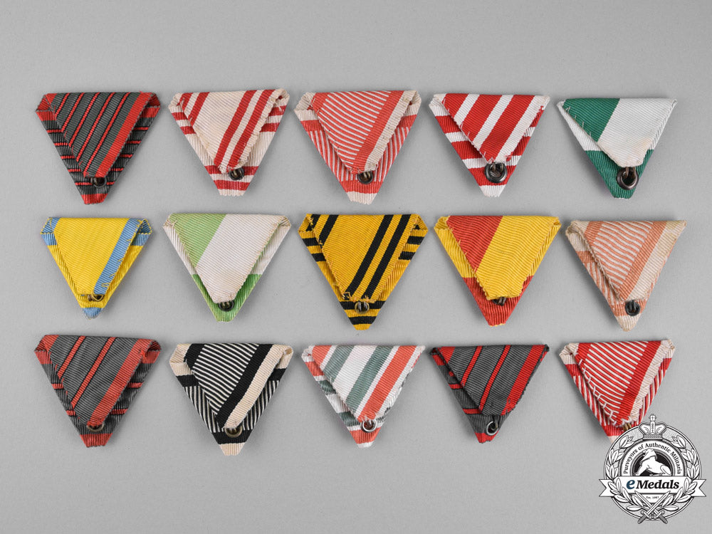austria,_empire._a_lot_of_fifteen_medal_ribbons_m18-2320