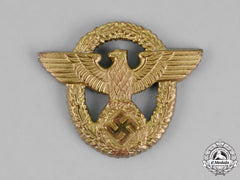 Germany. A Wasserschutzpolizei (Water Protection Police) Cap Eagle