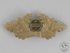 Germany. A Nsdap Political Visor Cap Wreath Insignia