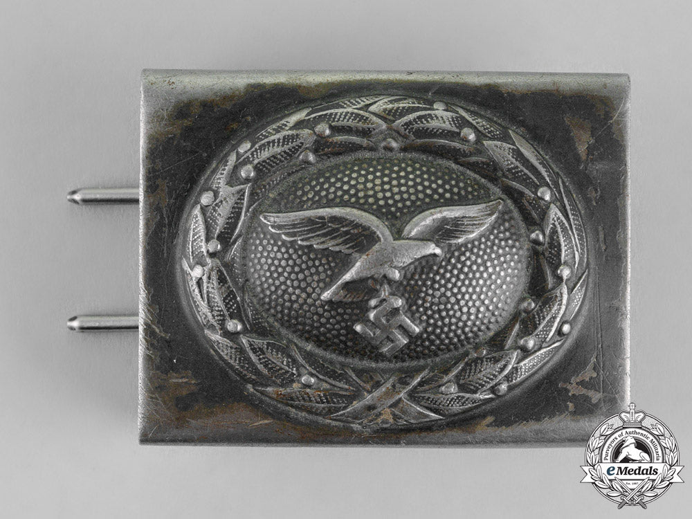 germany._a_luftwaffe_em/_nco’s_standard_issue_belt_buckle_m18-2531