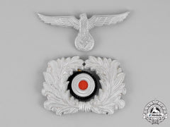 Germany. A Customs Official Visor Cap Insignia Set