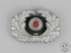 Germany. A Wehrmacht Heer (Army) Nco’s Visor Cap Wreath And Cockade