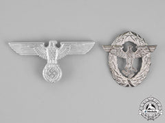 Germany. Two Visor Insignia