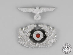 Germany. A Complete Set Of Wehrmacht Heer (Army) Nco Visor Cap Insignia