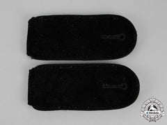 Germany. A Mint Pair Of Waffen-Ss Pioneer/Engineer Enlisted Man’s Shoulder Boards