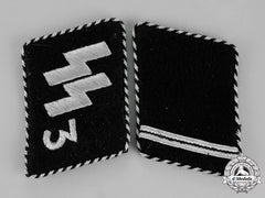 Germany. A Set Of Waffen-Ss “Der Führer” Regiment Sturmmann Rank Collar Tabs; Rzm Tagged