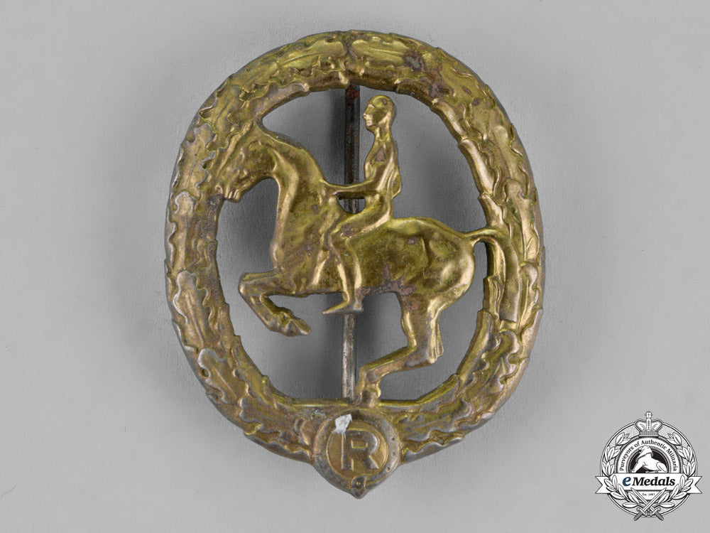 germany._a_bronze_grade_german_horseman's_badge_by_l.chr.lauer_m18-2835