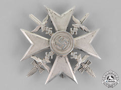 Germany. A Spanish Cross, Silver Grade, With Swords, By Juncker
