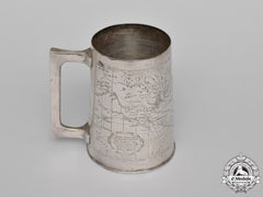 United States. An American Air Transport Command (Atc) Tankard Made From Brass Salvaged From Battlefields