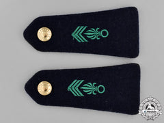 France. A Pair Of Foreign Legion Legionnaire Second Class Shoulder Boards