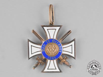 prussia,_state._a_royal_order_of_the_crown,_second_class,_with_swords,_by_h.j._wilm.,_c.1914_m181_1093