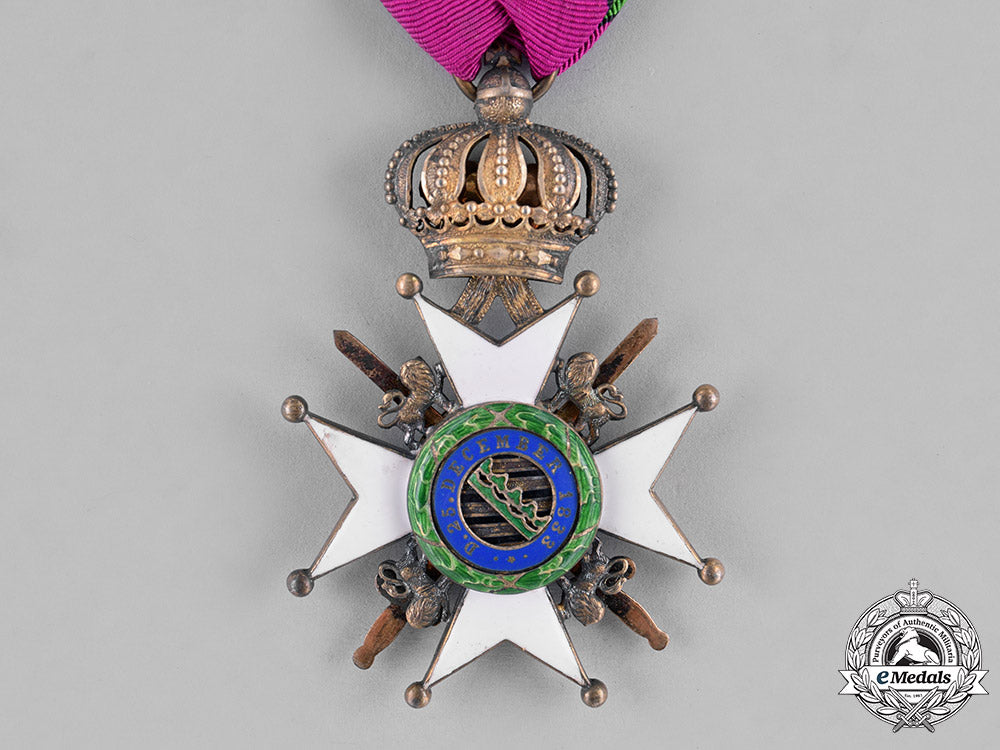 saxony,_dukedoms._a_saxon-_ernestine_house_order,_first_class_knight_with_swords,_c.1914_m181_1124