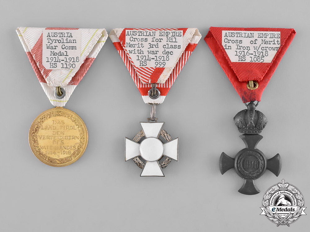 austria,_empire._three_medals,_awards,_and_decorations_m181_1606