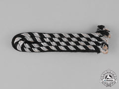 Germany. A Single Waffen-Ss Mann To Hauptscharführer Rank Shoulder Board, Sew-On Type
