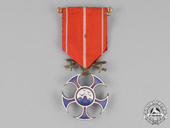 Czechoslovakia, First Republic. An Order Of The Falcon With Swords, C.1920