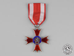 Czechoslovakia, Second Republic. A Military Order Of The White Lion, Iii Class, C.1945
