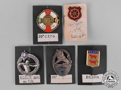 france,_republic._sixteen_french_military_insignia_badges_m181_2124